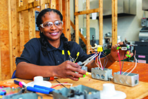 Orleans Technical College Electrical student