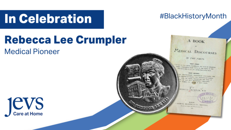 In Celebration. Rebecca Lee Crumpler. Image of coin and letter representing pioneer nurse, writer, and doctor.