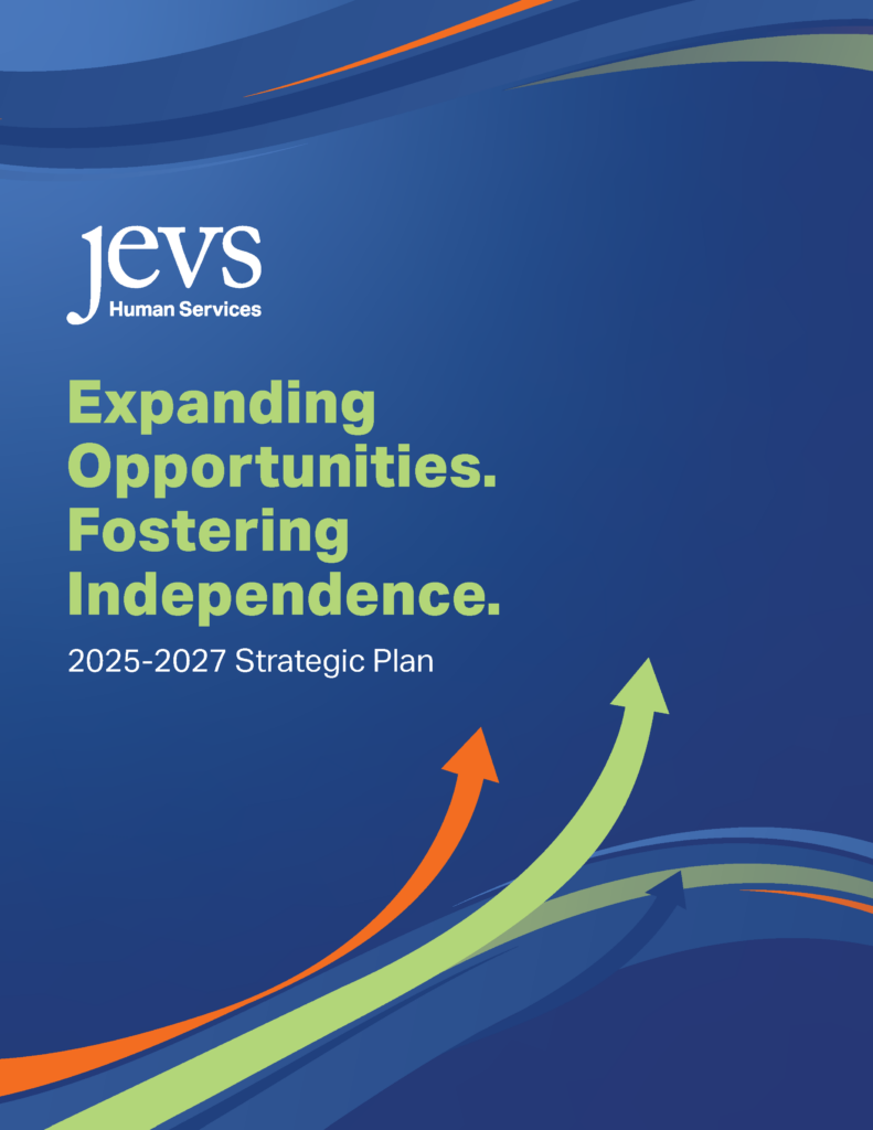 JEVS Human Services' Strategic Plan 025-2027 Cover Image
