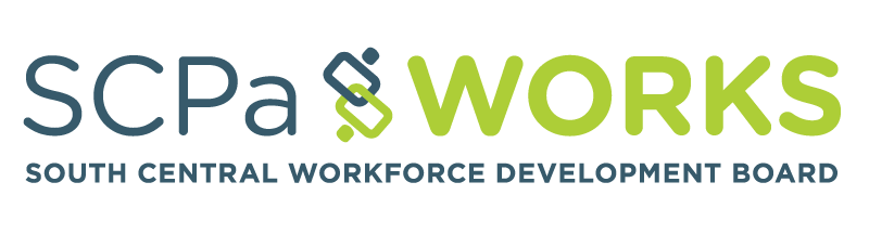 South Central Workforce Development Board Logo SCPa