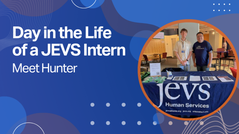 Day in the Life of a JEVS Intern: Meet Hunter