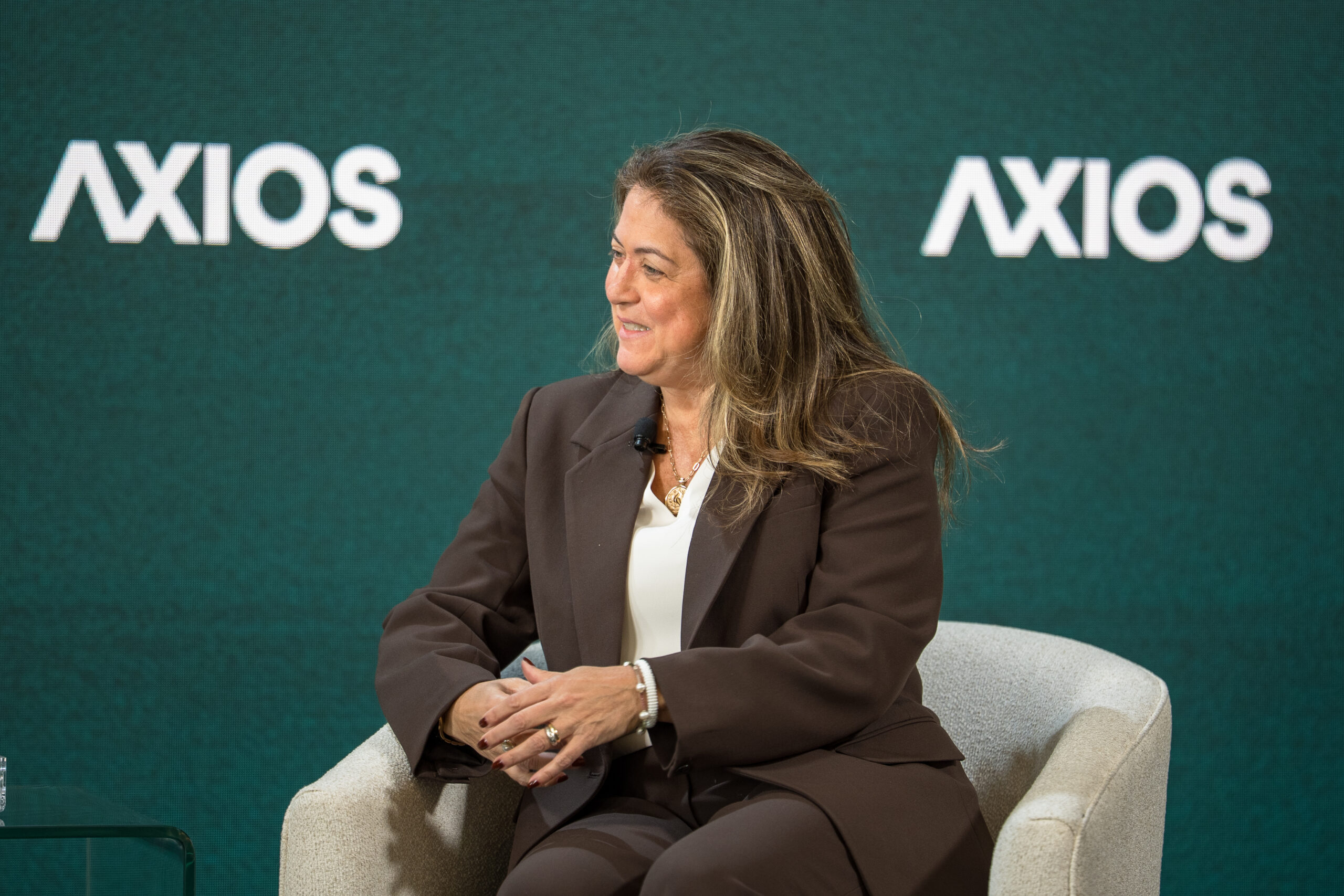 Image of JEVS President and CEO Cynthia F. Figueroa at Axios.
